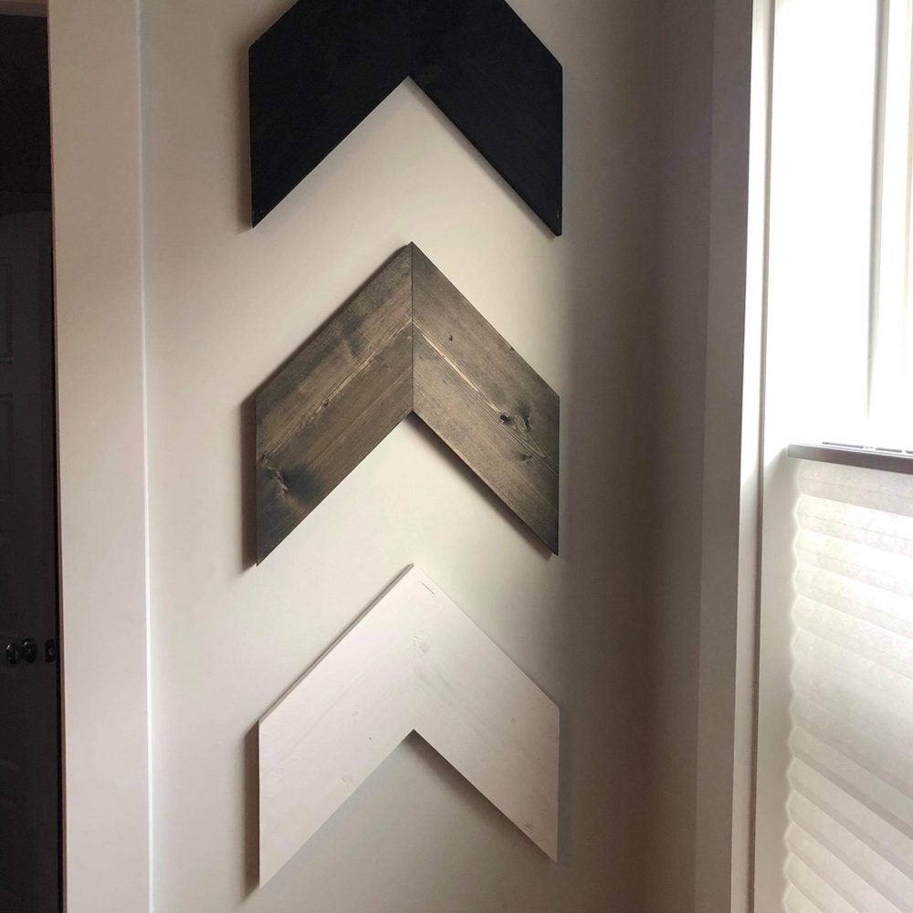 Custom Farmhouse Chevron Arrow Wall Decor